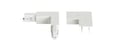 Control Track L-coupler Recessed white