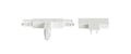 Control Track T-coupler Rec white