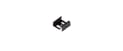 Ceiling bracket black
