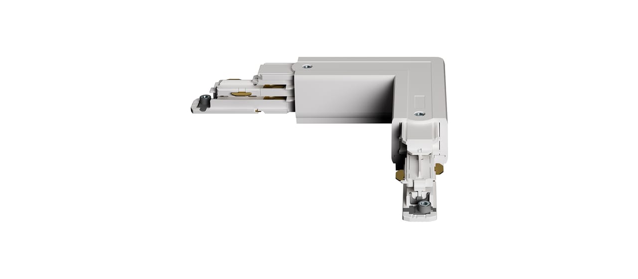 Control Track L-coupler white