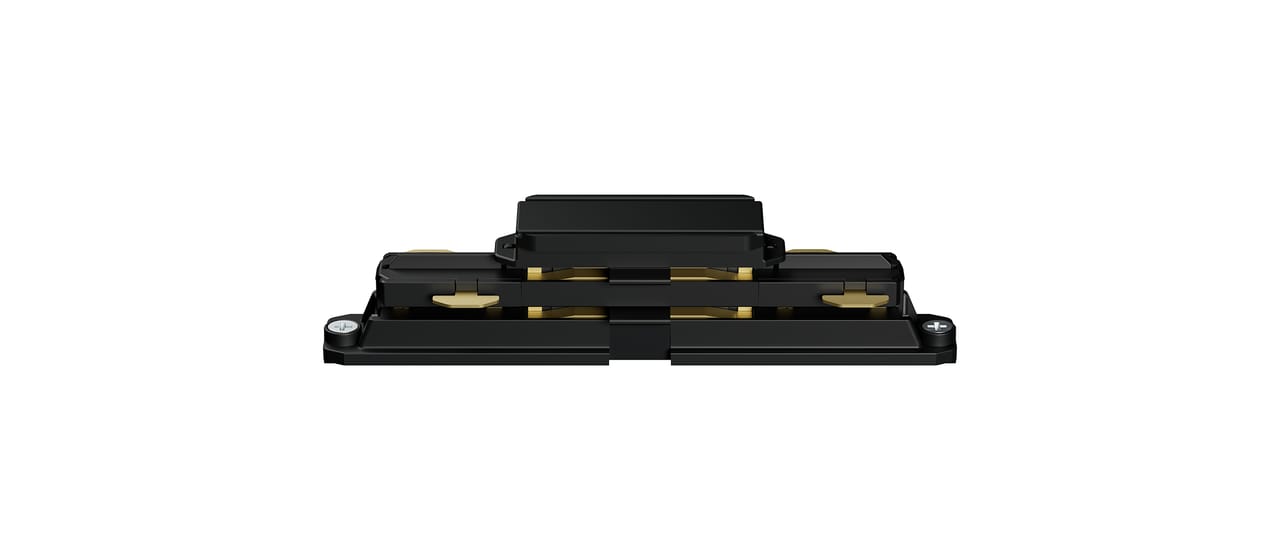 Control Track straight coupler black
