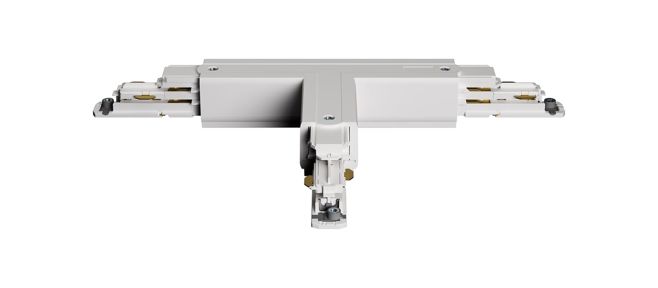 Control Track T-coupler white