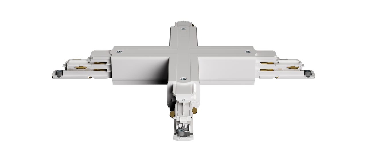 Control Track X-coupler white