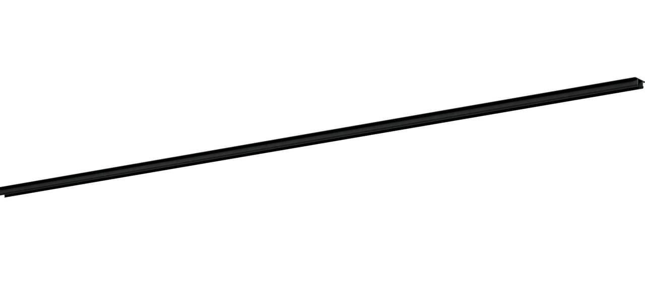 Control Track cover black 1000 mm