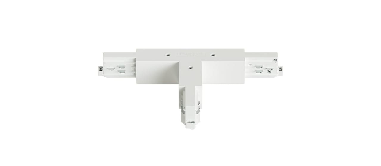 Control Track T-coupler white