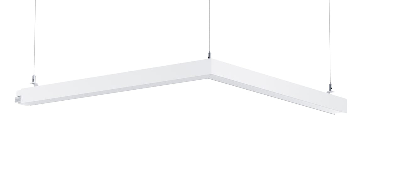 Notor 36 Pendant L Left Cont white