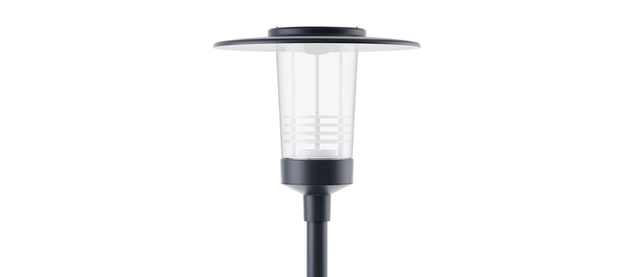 Verda with hat and decor ring, asymmetrical