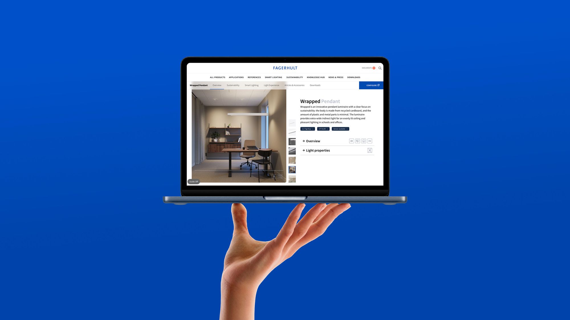 A smarter way to the right light – Fagerhult’s new product pages are here!