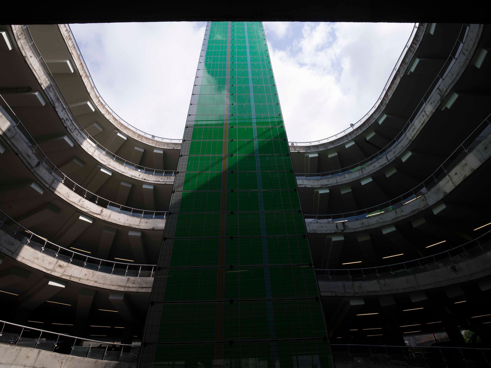 Smart reuse of 600 luminaires in Smedjan parking garage
