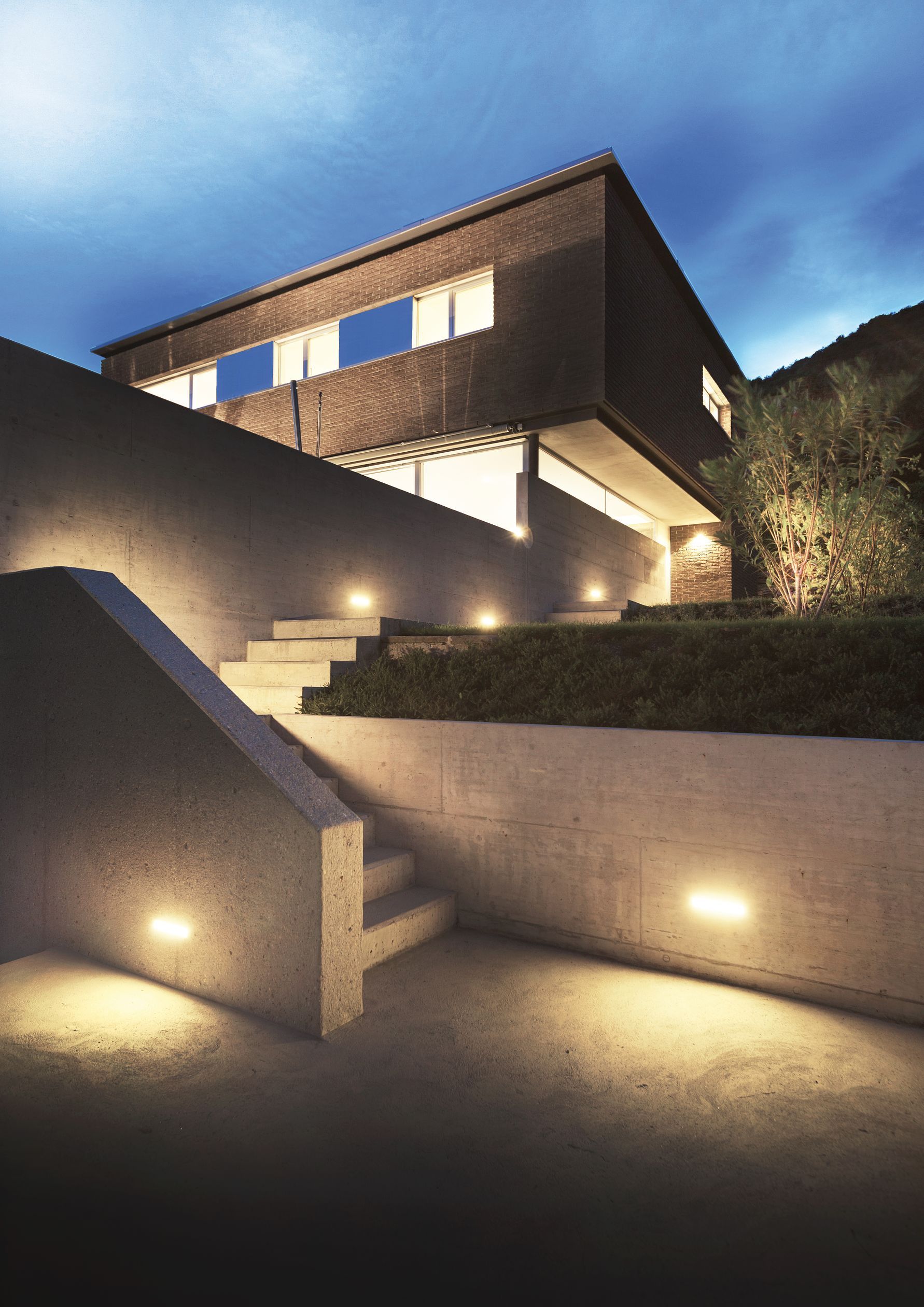 Concrete – architectural lighting in unique design and new material