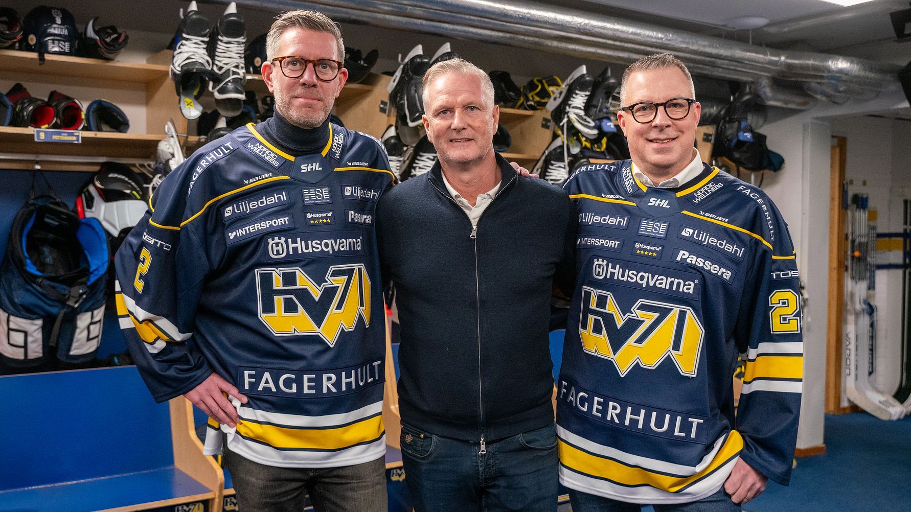 Fagerhult fortsätter som premiumpartner till HV71