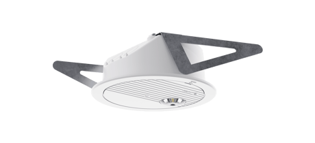 emLED s5 recessed open area white