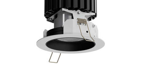 Kaskad  recessed flex white edge ring