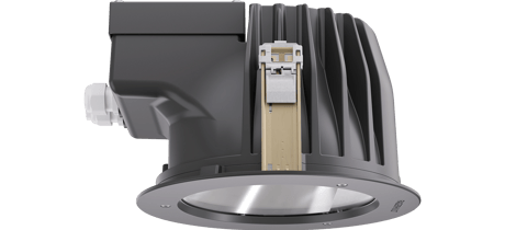 Rondo G3 recessed 220 wallwasher anthracitegrey