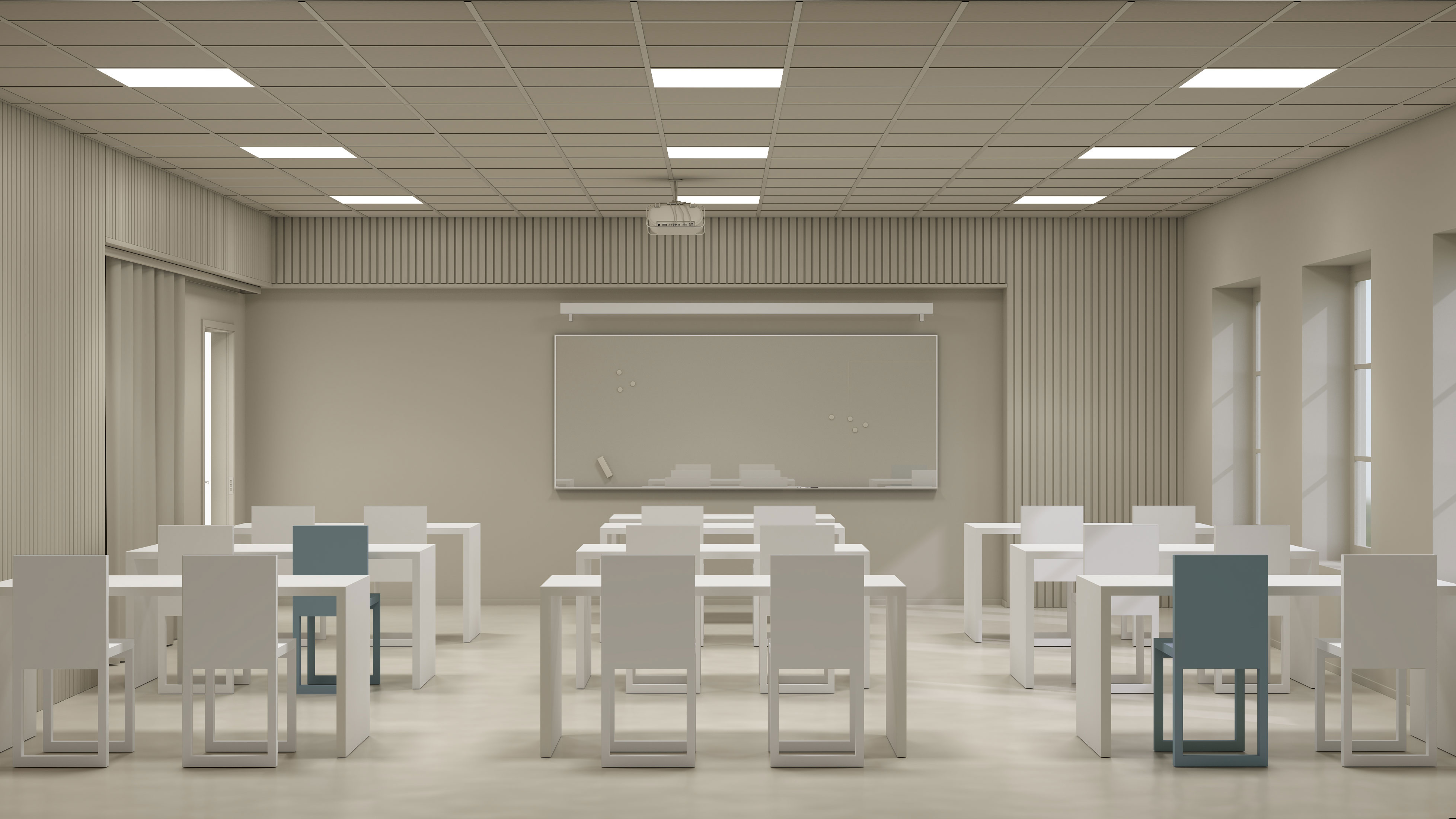 Guide d’éclairage - Solution encastrée pour salle de classe - Fagerhult