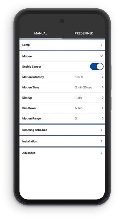 Citygrid app settings