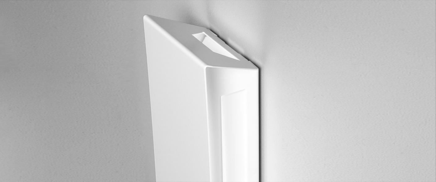 Fasett produces a small amount of light upwards and downwards.