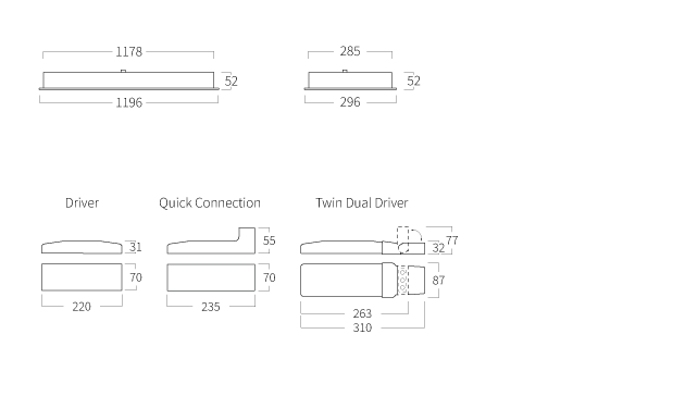 Multilume Flat VTB 300x1200
