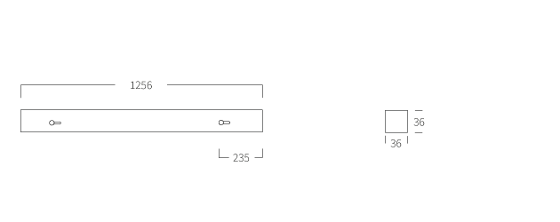 Notor 36 Ceiling Beta Opti Nano 1200 Single