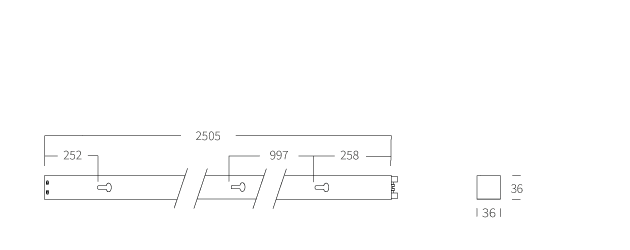 Notor 36 Ceiling Beta Opti Nano Cont 2400