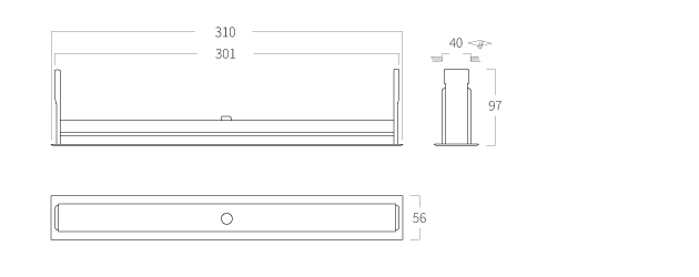 Notor 36 recessed Beta Opti Nano 303