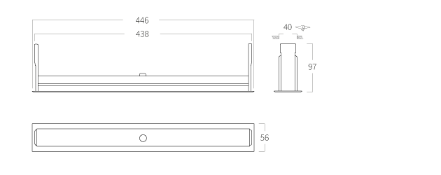 Notor 36 recessed Beta Opti Nano 440
