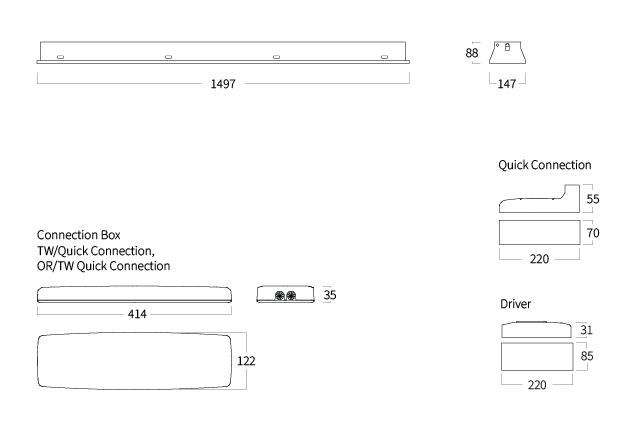 Recesso Delta 150x1500