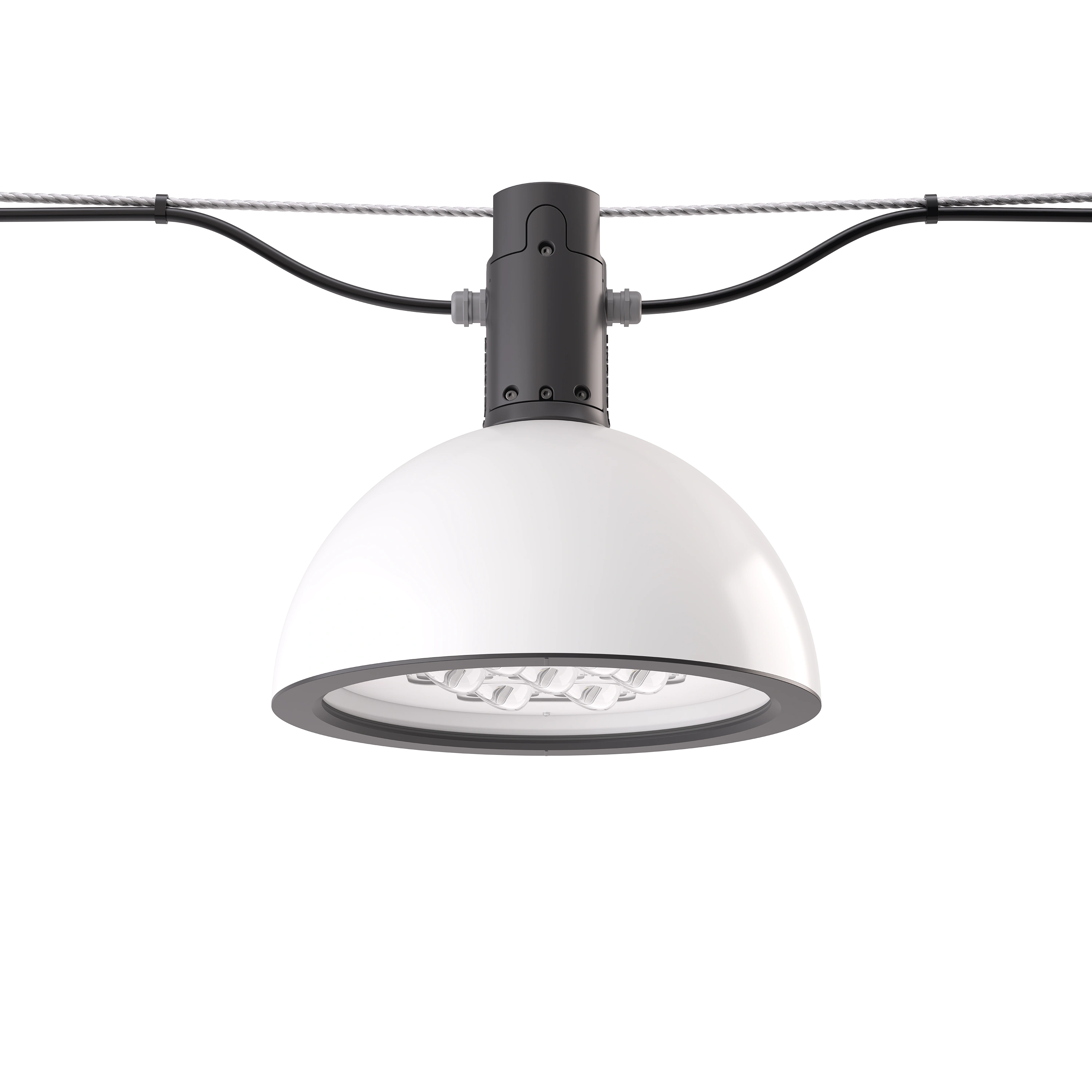Opalume lina sfärisk  D400 opal antracit