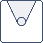 Indirect light distribution.