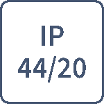 IP44/20 (under/above ceiling).