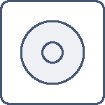 Round light distribution.